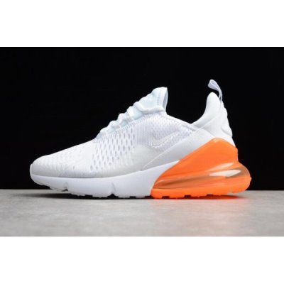 Nike Air Max 270 Beyaz / Turuncu Koşu Ayakkabısı Türkiye - KVTJVSX7